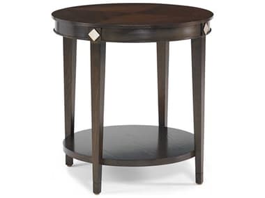 Sherrill Occasional Naples Round Wood End Table SHO225930