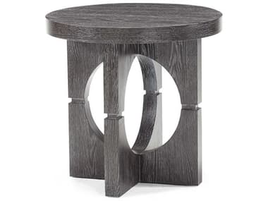 Sherrill Occasional Modern Loft Round Wood End Table SHO230930