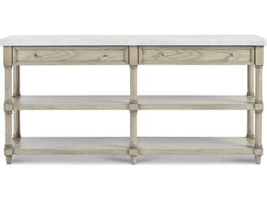 Sherrill Occasional Fox Hollow 68" Rectangular Marble Console Table SHO245770