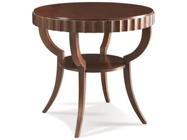 Sherrill Occasional Masquerade Round Wood End Table SHO440930