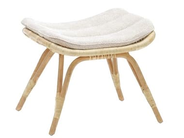 Sika Design Originals Natural, Youtoo Sand Aluminum Cushion Ottoman in Youtoo Sand SIKKIT1084UA631