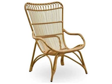 Sika Design Exterior Aluminum Rattan Antique Monet Lounge Chair SIKSDE182AT