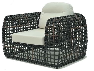Skyline Design Dynasty Black Mushroom Aluminum Cushion Lounge Chair SK22381BMNP