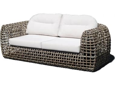 Skyline Design Dynasty Kubu Mushroom Aluminum Cushion Loveseat SK22382KMNP
