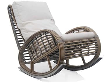 Skyline Design Dynasty Kubu Mushroom Aluminum Cushion Lounge Chair SK22858KMNP