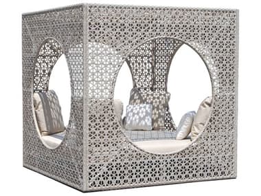 Skyline Design Cube Seashell Aluminum Cushion Lounge Bed SK23280SSFF