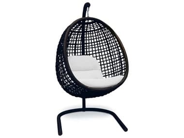 Skyline Design Dynasty Black Mushroom Aluminum Cushion Swing SK23568BMNP