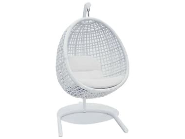 Skyline Design Dynasty White Mushroom Aluminum Cushion Swing SK23568WMNP