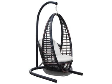 Skyline Design Heri Black Mushroom Aluminum Cushion Swing SK2972BMNP2PC