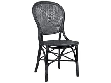 Sika Indoor Originals Rossini Rattan Black Side Dining Chair SKA1006S