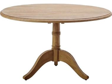 Sika Indoor Michel Teak 47&quot; Round Wood Dining Table SKA9452D