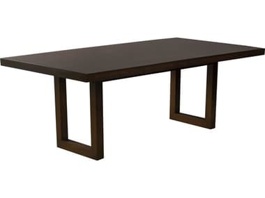 Saloom Furniture Oracle Walnut 80'' Wide Rectangular Dining Table SLMMDWS4280EMEQSWALNUT