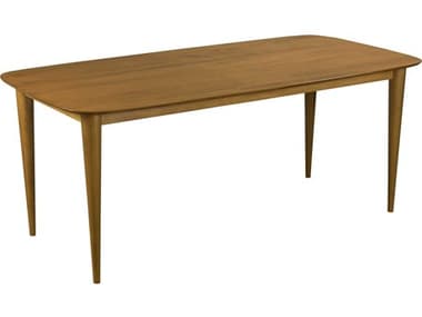 Saloom Skyline 72&quot; Rectangular Wood Flax Dining Table SLMSCWQ3672CONQSFLAX