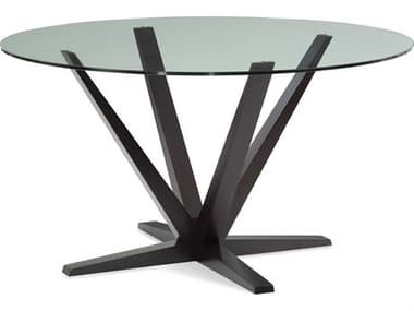 Saloom Skyline Aura Glass Dining Table SLMSKGO4848AUR