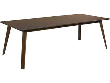 Saloom Skyline 60-77&quot; Extendable Rectangular Wood Dining Table SLMSSWI36601ALT