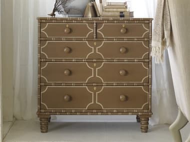 Somerset Bay Long Key Brown Mahogany Wood Accent Chest SMBSB154