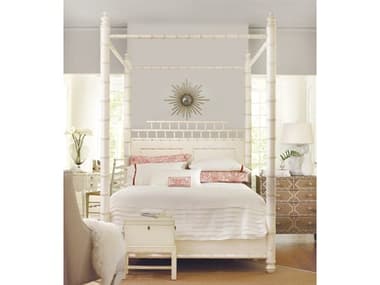Somerset Bay Summerland Beige Mahogany Wood Twin Poster Bed SMBSB159TW
