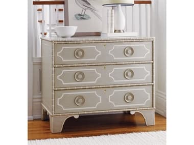 Somerset Bay Little Pine Key Gray Mahogany Wood Accent Chest SMBSB196