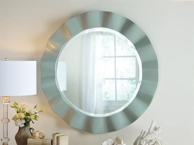 Somerset Bay Crescent Beach Round Wall Mirror SMBSB198