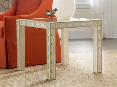 Somerset Bay Corolla Square Glass End Table SMBSB252