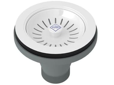 Shaws White Basket Strainer SODSW734WH