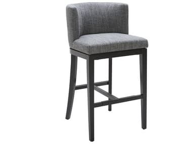 Sunpan 5west Grey Upholstered Beech Wood Bar Stool SPN100969