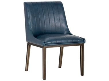 Sunpan Irongate Halden Dining Chair Vintage Blue SPN102022