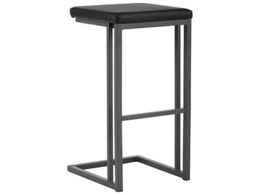 Sunpan Urban Unity 16" Boone Barstool Grey Onyx SPN102497