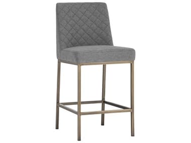 Sunpan 5west 18.5" Leighland Counter Stool Dark Grey SPN102821