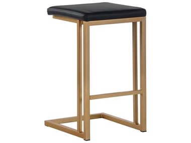 Sunpan Urban Unity 16" Boone Counter Stool Champagne Gold Onyx SPN103644