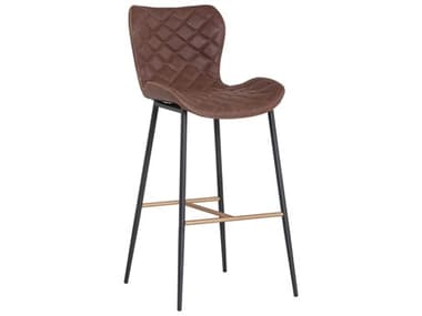 Sunpan Urban Unity 19" Lyla Barstool Antique Brown SPN104033