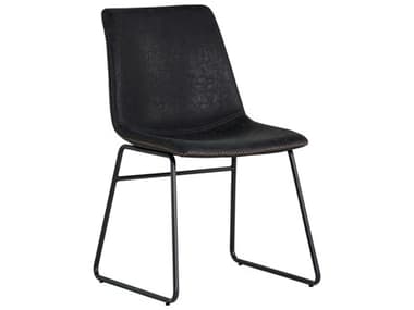 Sunpan Urban Unity Cal Dining Chair Antique Black SPN104035