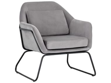 Sunpan Modern Home Urban Unity Antonio Charcoal / Black Accent Chair SPN104728