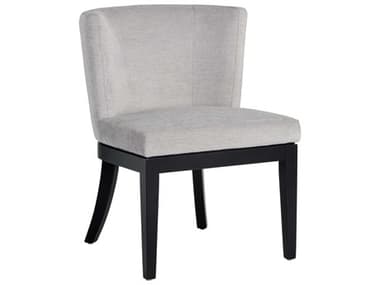 Sunpan Modern Home 5west Polo Club Stone / Black Side Dining Chair SPN105007