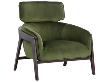Sunpan Modern Home 5west Moss Green / Brown Accent Chair SPN105409