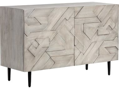 Sunpan Modern Home Grey / Antique Brass Buffet SPN105640