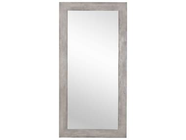 Sunpan Modern Home Rustic Grey 40''W x 80''H Rectangular Floor Mirror SPN106423