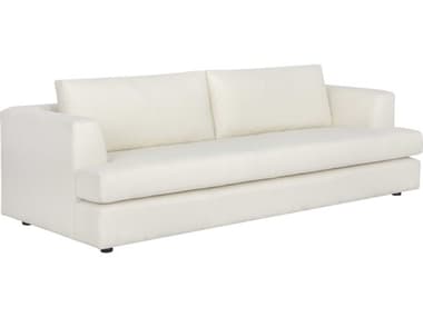 Sunpan Modern Home Domestic Liv Pearl / Black Sofa SPN106708