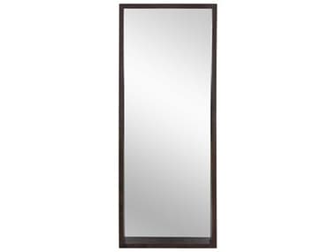 Sunpan Modern Home Dark Brown 32''W x 80''H Rectangular Floor Mirror SPN106755
