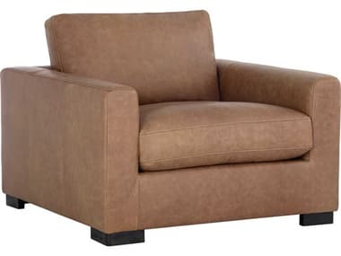 Sunpan Modern Home 5west Marseille Camel / Espresso Accent Chair SPN106945