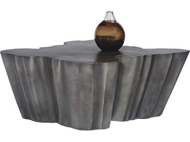 Sunpan Lynx 33" Metal Antique Grey Coffee Table SPN107149