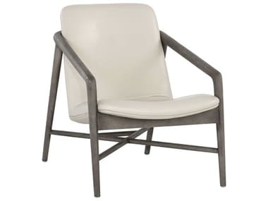 Sunpan Modern Home Westport Ash Grey / Cream Accent Chair SPN107291