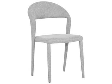 Sunpan Romina Gray Upholstered Side Dining Chair SPN107437