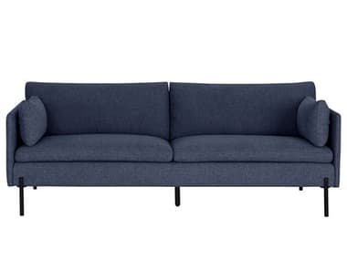 Sunpan Perkins Blue Upholstered Sofa SPN107486