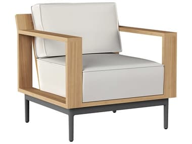Sunpan Modern Home Cream / Brown Accent Chair SPN107727