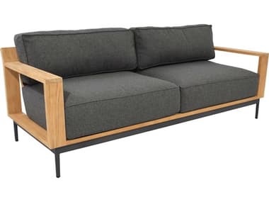 Sunpan Modern Home Grey / Brown Sofa SPN107728