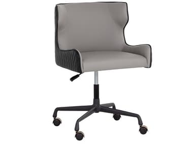 Sunpan Gianni Gianni Office Chair Dillon Stratus / Dillon Black SPN107887