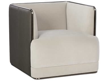 Sunpan Sierra 31" White Fabric Accent Chair SPN108049