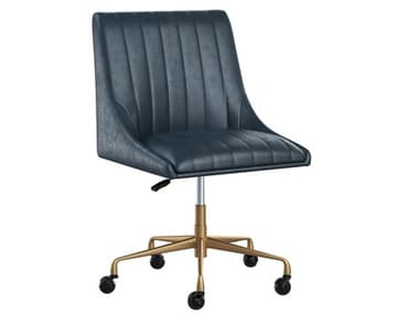 Sunpan Halden 20.25''W Halden Office Chair Vintage Blue SPN108154