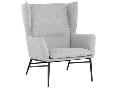 Sunpan Kasen 31" Gray Fabric Accent Chair SPN108213